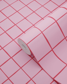 Color Pop Esta Home Behang 131597 Ruit/Blok Motief/Gratis Lijm