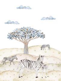 AS Creation Canvas Schilderij DD129420 Zebra/Happy Savanna