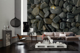 AS Creation AP Digital4 Fotobehang DD108791 Pebble Stone Black/Stenen