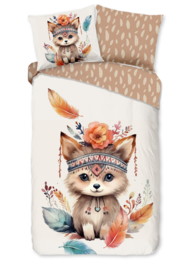 Muller Textiles Dekbedovertrek 33220-G Hay/Baby Vosje/Good-Morning