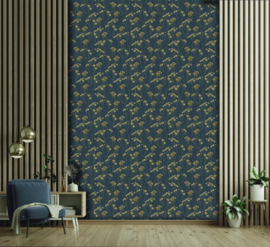 Noordwand Herbarium Behang HE27243 Katoentakken