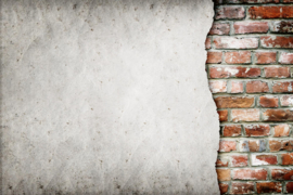 Dimex/Wall Murals Fotobehang MS-5-2654 Brick Background/Baksteen/Verweerd