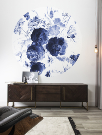 Kek Circle/Wonderwalls CK 001 Romantisch/Bloemen/Cirkel  Fotobehang - Dutch Wallcoverings