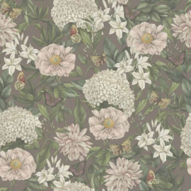 AS Creation Drawn Into Nature Behang 39426-3 / 394263 Bloemen/Botanisch/Vlinders