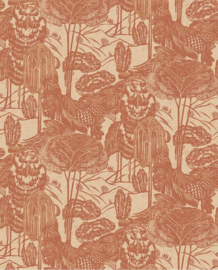 Eijffinger Groovy Behang 340543 Grafische Bladeren/Landelijk( met gratis lijm)