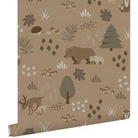Esta Home To The Moon And Back Behang 139410 Bosdieren