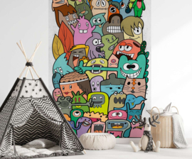 AS Creation The Wall Art Edition Fotobehang 398271 Monsters/Kinderkamer