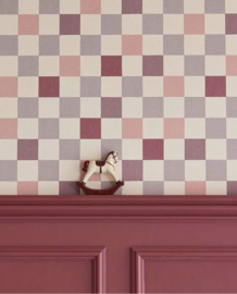 Eijffinger Tiny Treasures Behang 363148 Landelijk/Ruiten/Gratis lijm en verzending