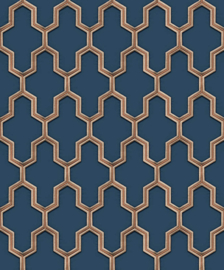 Dutch Wallcoverings/Spits Wall Fabric Behang WF121027 Geometrisch/Art Deco