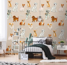 Behangexpresse Morris & Mila Fotobehang INK7261 Woof/Honden