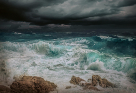 Dimex/Wall Muals 2023 Fotobehang MS-5-1956 Stormy Sea/Storm/Zee