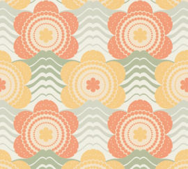AS Creation Retro Chic Behang 39539-4 / 395394 Bloemmotief jaren 70