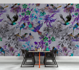 AS Creation Living Walls by Patel Fotobehang DD110182 Funky Birds2