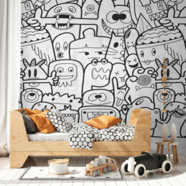 AS Creation The Wall Art Edition Fotobehang 398261 Monsters/Kinderkamer