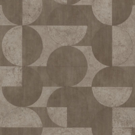 Rasch Concrete Behang 521368 Cirkels/Beton/Modern