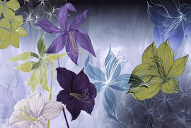 Dutch Wall Decor Zooom B1 Fotobehang DY9062-02-01 Amaryllis/ Fleur-Op/Bloemen