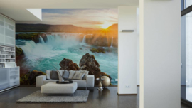 AS Creation Wallpaper XXL3  Fotobehang 470627XL Godafoss/IJsland