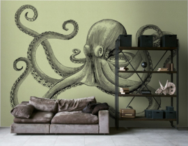 ASCreation Walls by Patel Fotobehang Jules 3 DD114292 Octopus/Inktvis