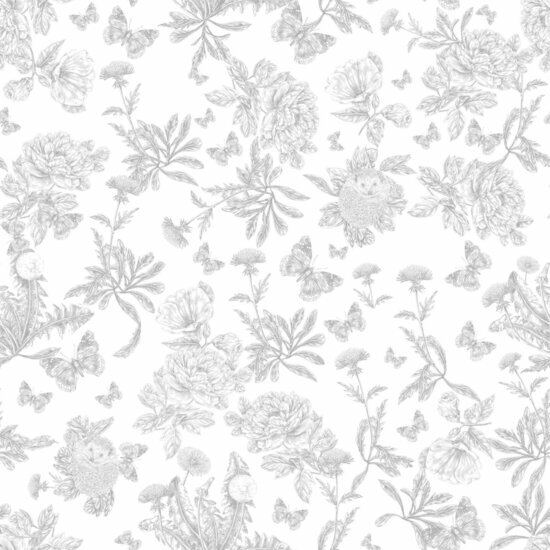 Lutèce Tartine et Chocolat Behang 36230509 Bloemen/ Dieren
