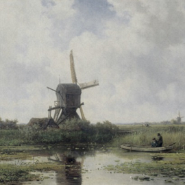 Painted Memories 2 Fotobehang 8044 Dutch Landscape/Natuur
