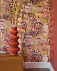 Eijffinger Magnifique Behang 351213 Fantasie/Porselein/Aardewerk