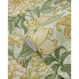 Esta Home Bloom Behang 139379 Vintage Bloemen/Groen