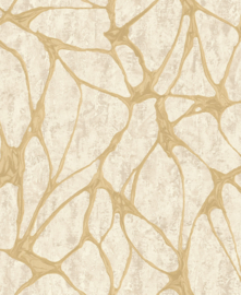 Limonta Aurum Behang 56802 Structuur/Goud