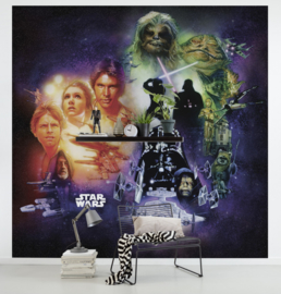 Komar Disney Edition4 Fotobehang DX5-044 Star Wars Classic Poster Collage