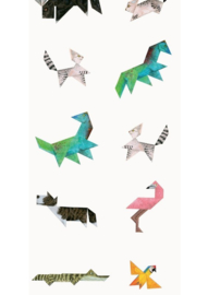 KEK Amsterdam Kids Fotobehang WP-421 Tangram Animals/Origami