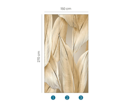 Erismann Zooom One Fotobehang 2521N-82 Summer Leaves/Bladeren