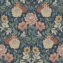 Boras Tapeter Icons Behang 7690 Bloemen/Dahlia Garden/Landelijk