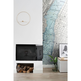 Esta Home XL2 Wallpaper Fotobehang 157702 Old Street map New York