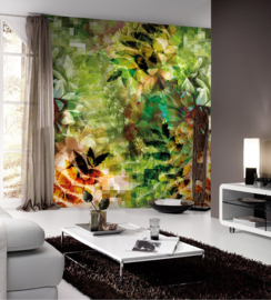 Behangexpresse Colorful Fotobehang INK7311 Natures Greens/Bladeren
