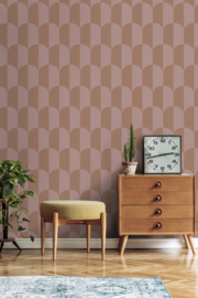 Color Pop Esta Home Behang 131235 Art deco/Bogen/Gratis Lijm