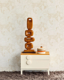 Eijffinger Groovy Behang 340540 Grafische Bladeren/Landelijk( met gratis lijm)