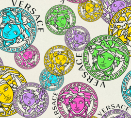 AS Creation Versace 5 Behang 38610-1 Cirkels/Grieks Meander teken/Medusa