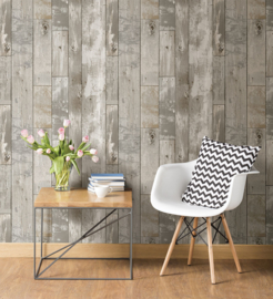 Dutch Wallcoverings Trilogy Behang FD24054 Hout/Vintage