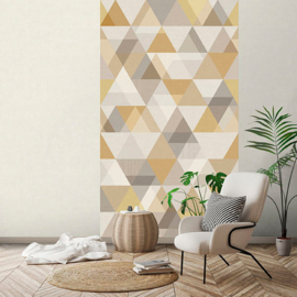 Dutch Wallcoverings One Roll One Motif Behang IW2401 Triangle/Modern