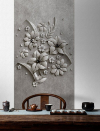 AS Creation Walls By Patel 2 Fotobehang DD113557 relief Panel 1/3D/Bloemen