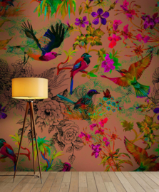 AS Creation Living Walls by Patel Fotobehang DD110187 Funky Birds3