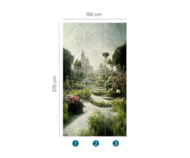 Erismann Zooom One Fotobehang 2522N-81 Magic Garden/Tuin