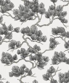Dutch Wallcoverings/Spits Wall Fabric Behang WF121014 Pine Tree/Ananasboom/Natuurlijk