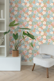 Color Pop Esta Home Behang 131004 Bloemen/Gratis Lijm