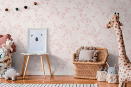 AS Creation Lilly en Luis Behang 77079-1 Bloesem Roze