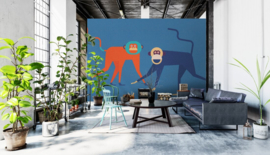 ASCreation Walls by Patel Fotobehang Monkey Business 2 DD113817 Apen/Dieren