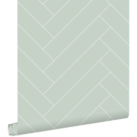 Esta Home Art Deco Behang 156-139221 Visgraat/Planken