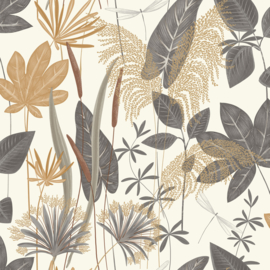 Dutch Wallcoverings Arcadia Behang A70701 Bladeren/Botanisch