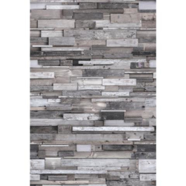 Dutch Wallcoverings One Roll One Motif Behang EP6002 Wood/3D/Hout