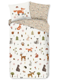 Muller Textiles Dekbedovertrek 32046 United/Bosdieren/1 persoons