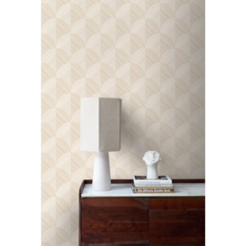 Origin 3D Reflections Behang 347935 Grafisch 3D Beige